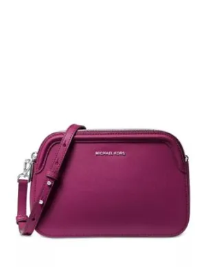 Michael Michael Kors Crossgrain Leather Double Zip Crossbody Michael Kors Bags
