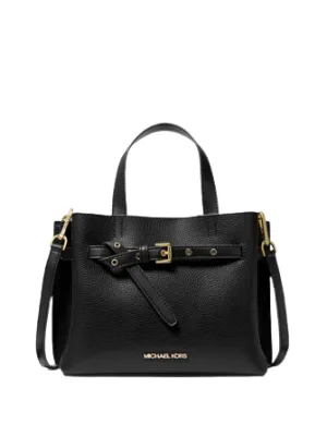 Michael Michael Kors Emilia Small Pebbled Leather Satchel Michael Kors Bags