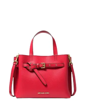 Michael Michael Kors Emilia Small Pebbled Leather Satchel Michael Kors Bags