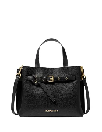 Michael Michael Kors Emilia Small Pebbled Leather Satchel Michael Kors Bags