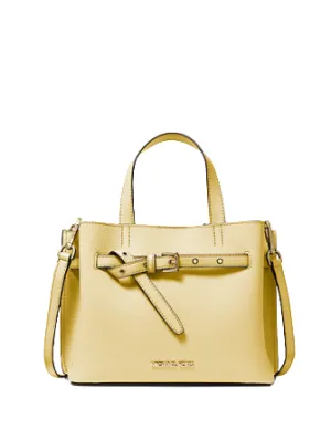Michael Michael Kors Emilia Small Pebbled Leather Satchel Michael Kors Bags