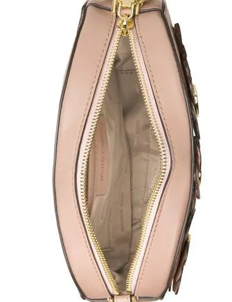 Michael Michael Kors Flora Applique Ginny Medium Messenger Michael Kors Bags