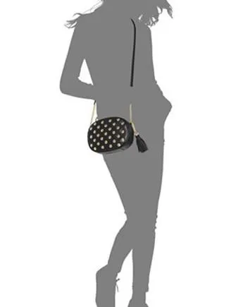Michael Michael Kors Ginny Studded Medium Messenger Michael Kors Bags