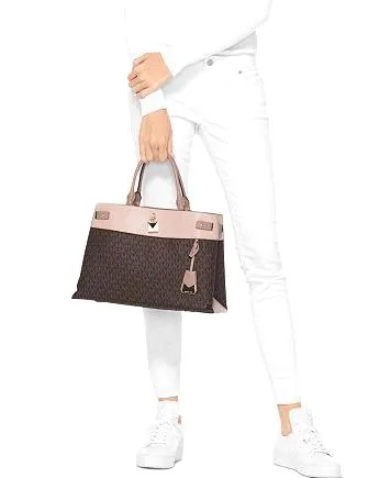 Michael Michael Kors Gramercy Signature Satchel Michael Kors Bags