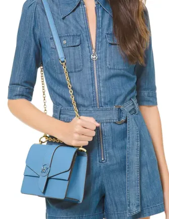 Michael Michael Kors Greenwich Leather Convertible Crossbody Michael Kors Bags