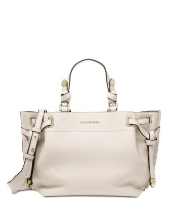 Michael Michael Kors Greta Pebble Leather Satchel Michael Kors Bags
