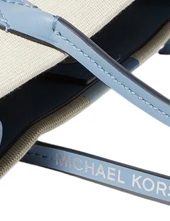 Michael Michael Kors Heidi Large Stripe Canvas Tote Bag Michael Kors Bags