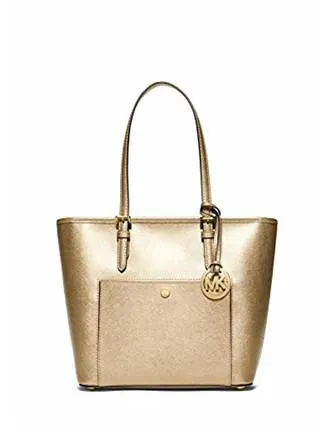Michael Michael Kors Jet Set Item Medium Snap Pocket Tote Michael Kors Bags
