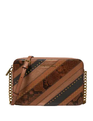 Michael Michael Kors Jet Set Large East West Leather Crossbody Michael Kors Bags