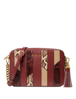 Michael Michael Kors Jet Set Leather Camera Bag Michael Kors Bags