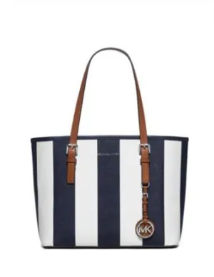 Michael Michael Kors Jet Set Travel Stripe Small Travel Tote Michael Kors Bags