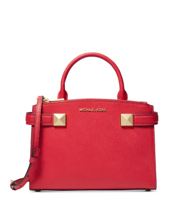 Michael Michael Kors Karla Small East West Leather Satchel Michael Kors Bags