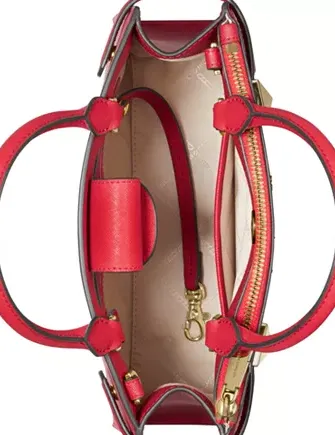 Michael Michael Kors Karla Small East West Leather Satchel Michael Kors Bags