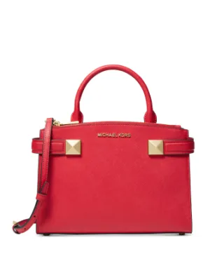 Michael Michael Kors Karla Small East West Leather Satchel Michael Kors Bags
