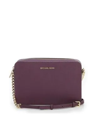 Michael Michael Kors Large Jet Set Saffiano Crossbody Michael Kors Bags