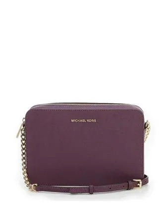Michael Michael Kors Large Jet Set Saffiano Crossbody Michael Kors Bags