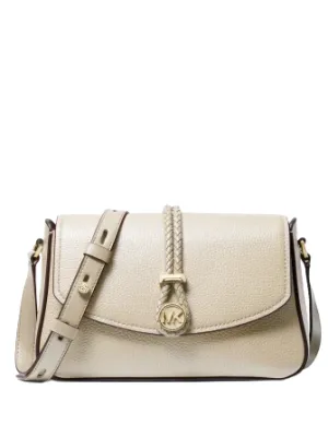 Michael Michael Kors Lea Medium Leather Flap Messenger Bag Michael Kors Bags