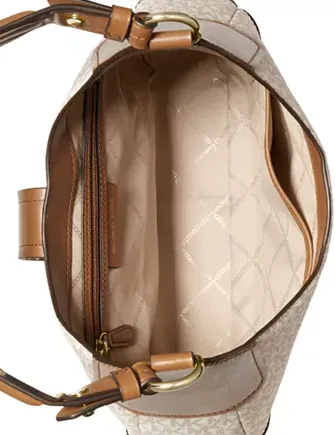 Michael Michael Kors Lillian Signature Shoulder Bag Michael Kors Bags