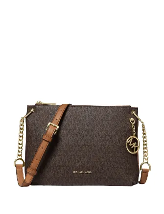 Michael Michael Kors Lillie Large Signature Messenger Bag Michael Kors Bags