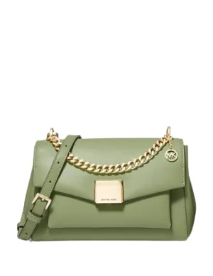 Michael Michael Kors Lita Medium Leather Crossbody Bag Michael Kors Bags