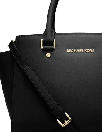 Michael Michael Kors Medium Selma Saffiano Zip Satchel Michael Kors Bags