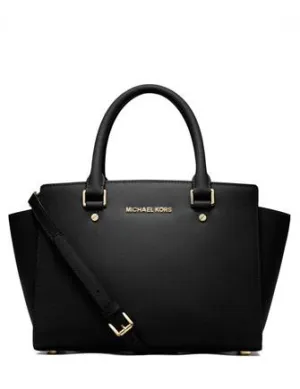 Michael Michael Kors Medium Selma Saffiano Zip Satchel Michael Kors Bags