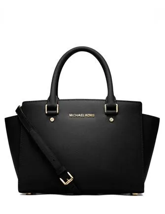 Michael Michael Kors Medium Selma Saffiano Zip Satchel Michael Kors Bags