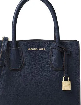 Michael Michael Kors Mercer Medium Bonded Leather Crossbody Michael Kors Bags