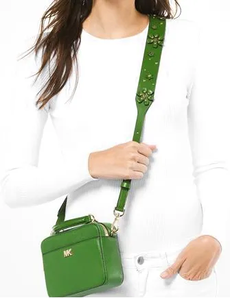 Michael Michael Kors Mini Floral Guitar Strap Crossbody Michael Kors Bags