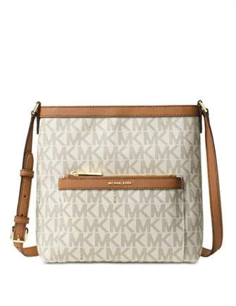 Michael Michael Kors Morgan Messenger in Signature Print Michael Kors Bags