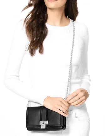 Michael Michael Kors Padlock Chain Crossbody Michael Kors Bags