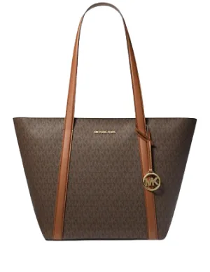Michael Michael Kors Pratt Large Signature Logo Tote Bag Michael Kors Bags