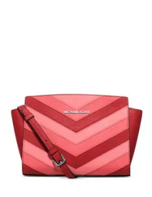 Michael Michael Kors Selma Chevron Medium Messenger Michael Kors Bags