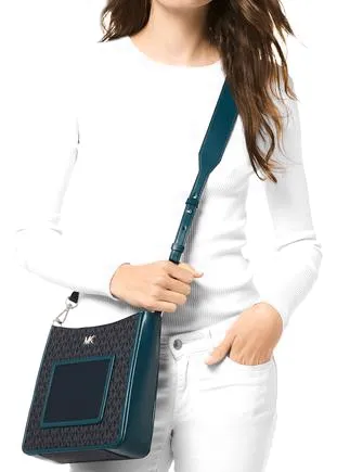 Michael Michael Kors Signature Gloria Pocket Swing Pack Crossbody Michael Kors Bags