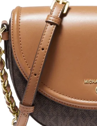 Michael Michael Kors Signature Half Dome Chain Crossbody Michael Kors Bags