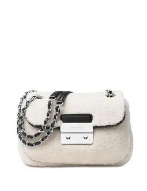Michael Michael Kors Sloan Shearling Small Chain Shoulder Bag Michael Kors Bags