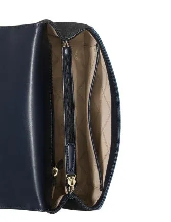 Michael Michael Kors Sloan Signature Denim Chain Shoulder Bag Michael Kors Bags