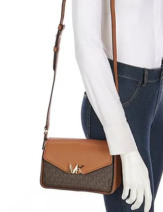 Michael Michael Kors Sylvia Signature Small Messenger Bag Michael Kors Bags