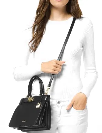 Michael Michael Kors Tatiana Small Leather Satchel Michael Kors Bags