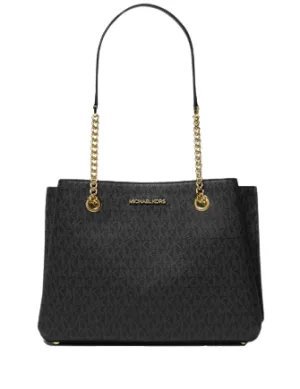 Michael Michael Kors Teagan Large Logo Shoulder Bag Michael Kors Bags