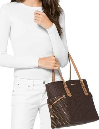 Michael Michael Kors Voyager East West Signature Tote Michael Kors Bags