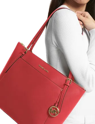 Michael Michael Kors Voyager Large Saffiano Leather Tote Bag Michael Kors Bags