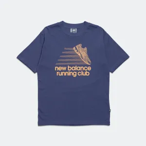 New Balance Clothing Athletics Relaxed Running Club T-Shirt - Dream State