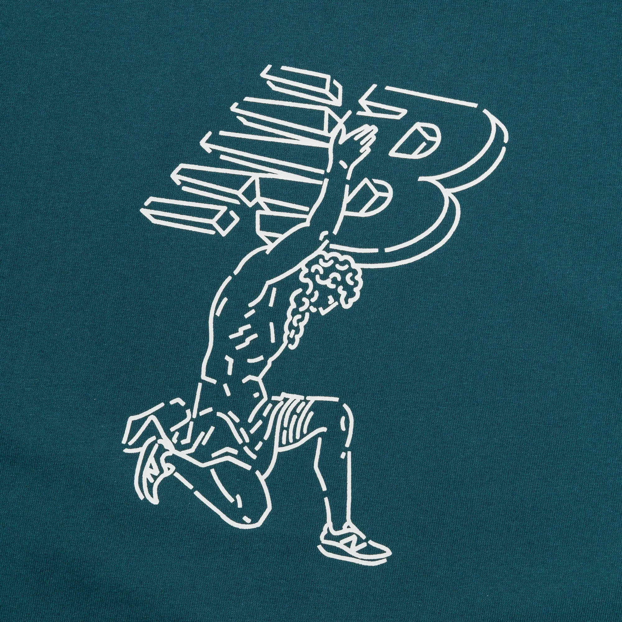 New Balance Clothing T-Shirt x Debut Statue - Deep Ocean