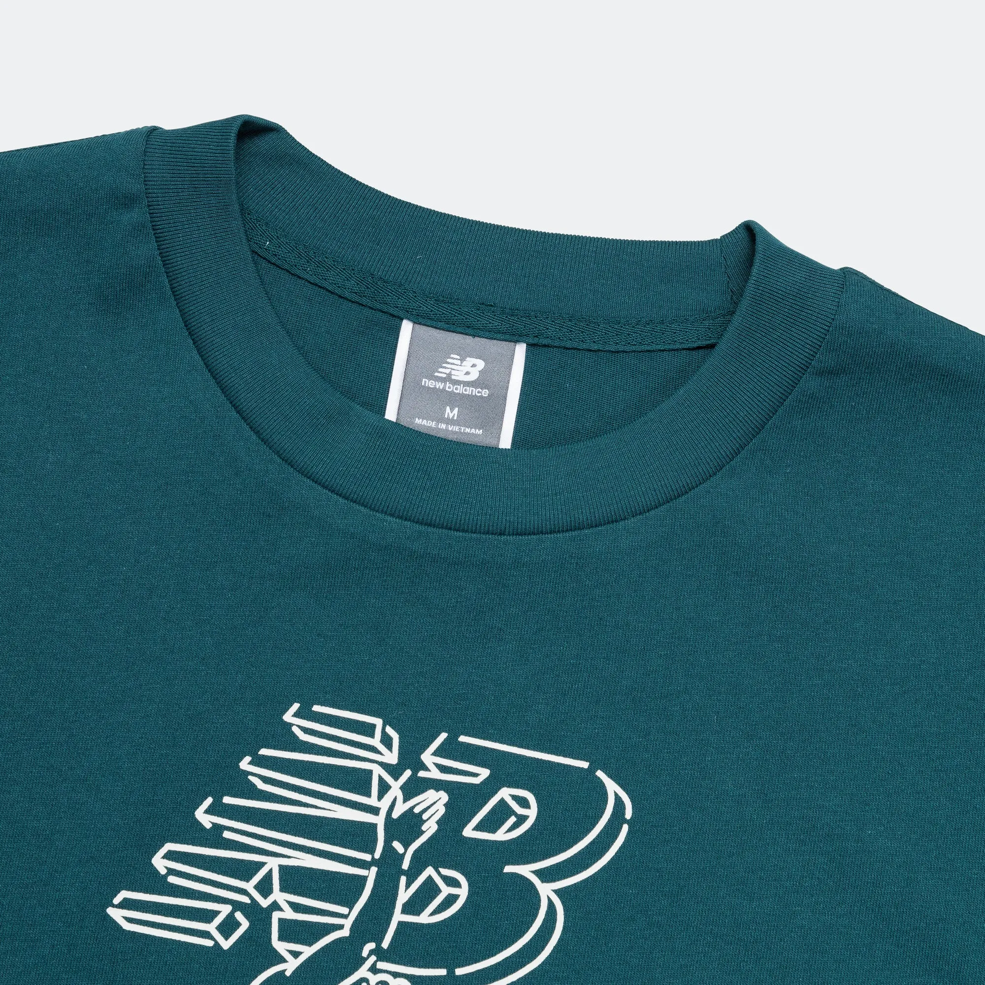 New Balance Clothing T-Shirt x Debut Statue - Deep Ocean