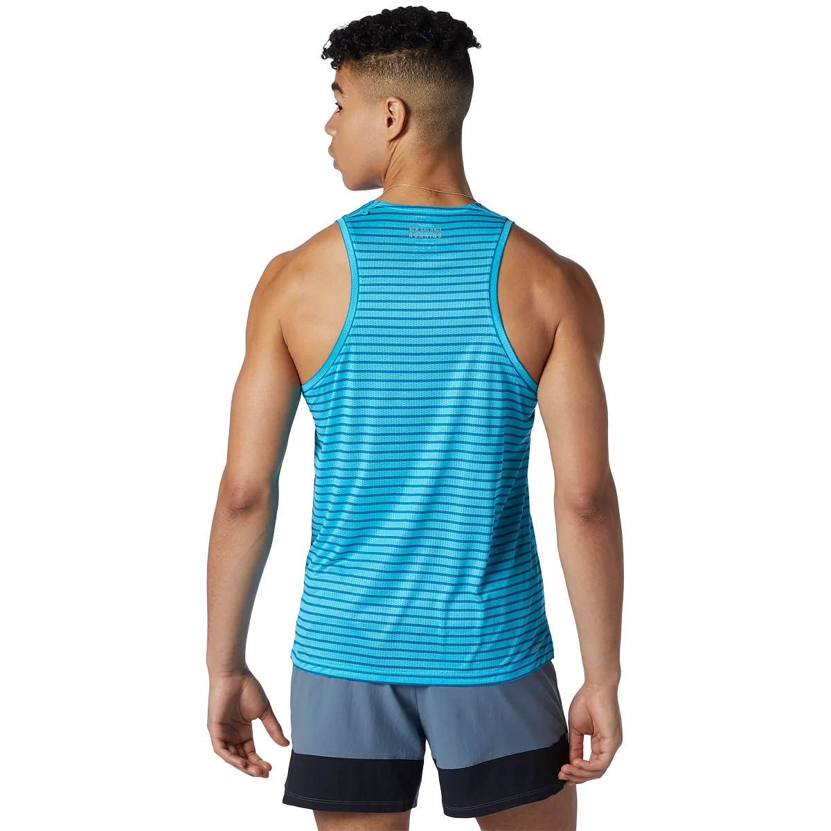New Balance Men's Printed Impact Run Singlet