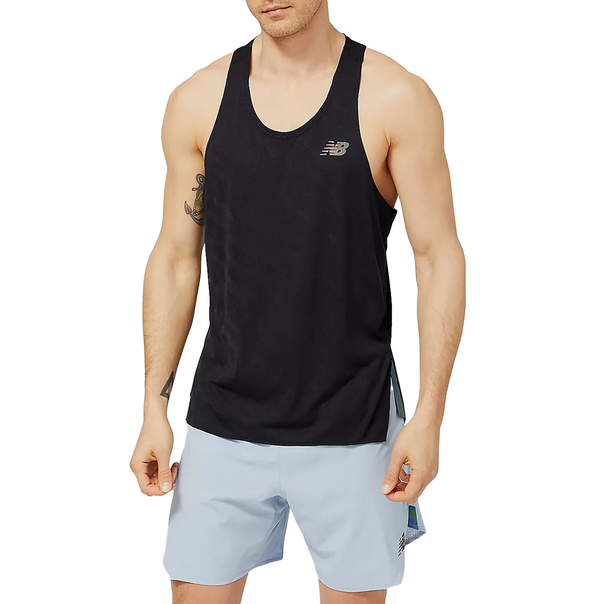 New Balance Men's Q Speed Jacquard Singlet