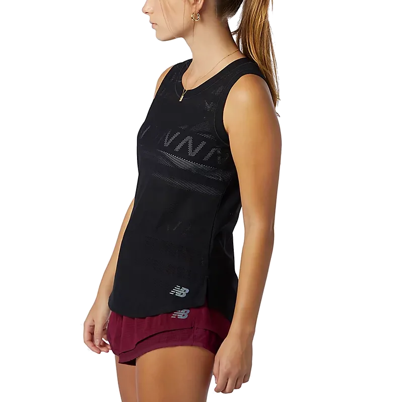 New Balance Women's Q Speed Fuel Jacquard Tank