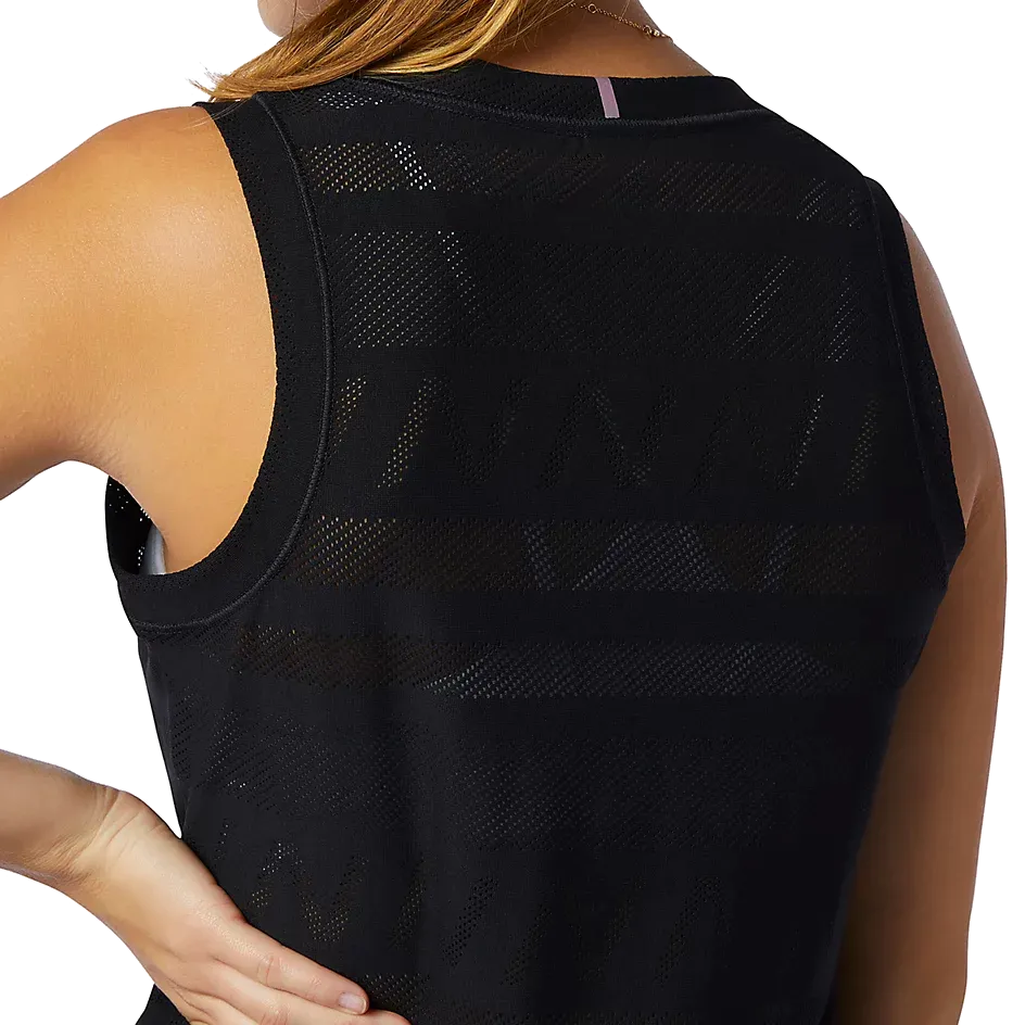 New Balance Women's Q Speed Fuel Jacquard Tank