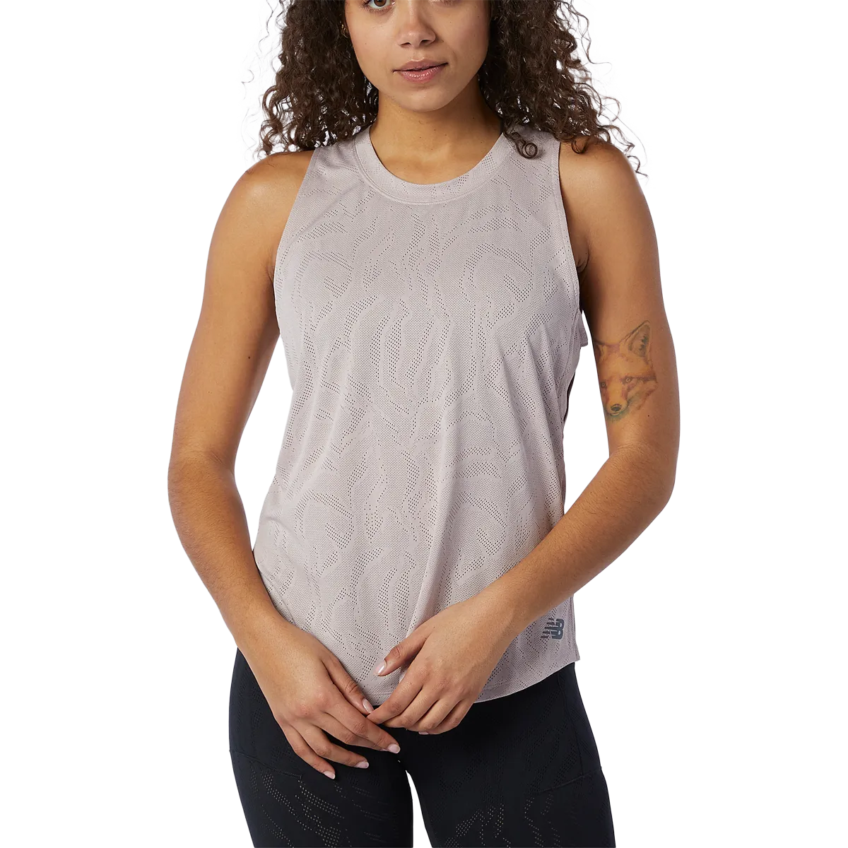 New Balance Women's Q Speed Fuel Jacquard Tank